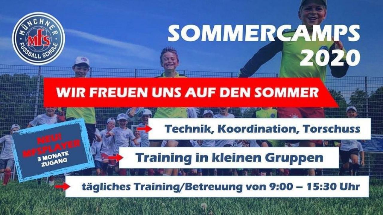 Die Fußballcamps der Münchner Fußballschule – auch in diesem Sommer