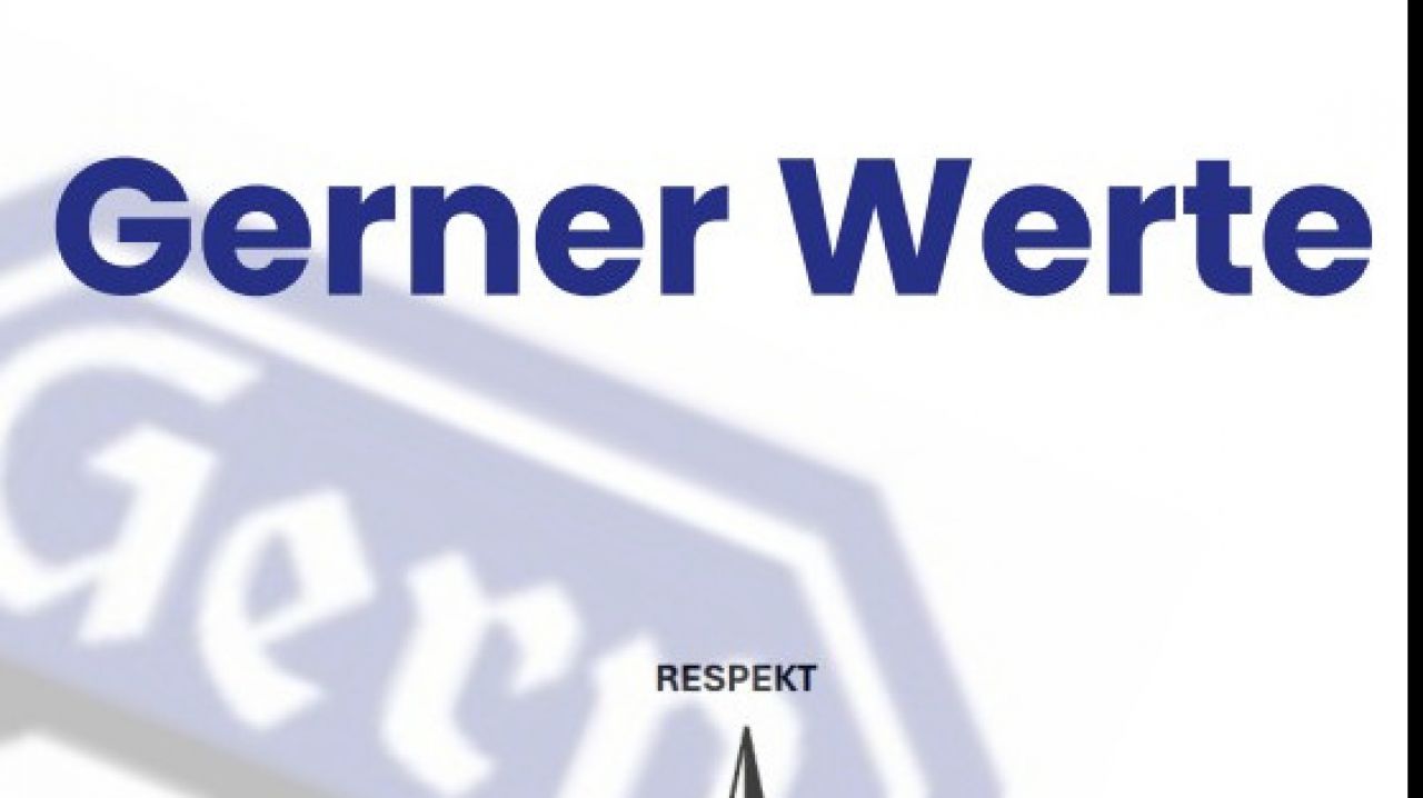 Gerner Werte - schwarz auf weiß