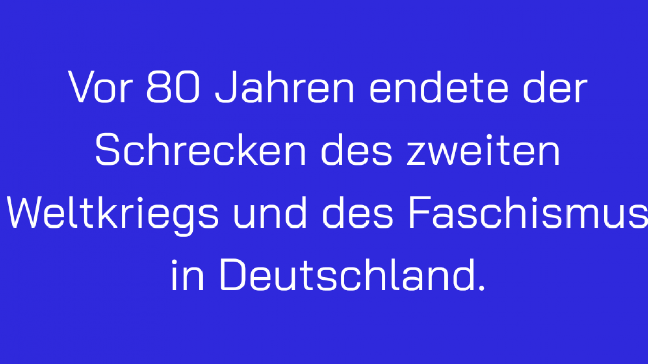 Nie wieder!