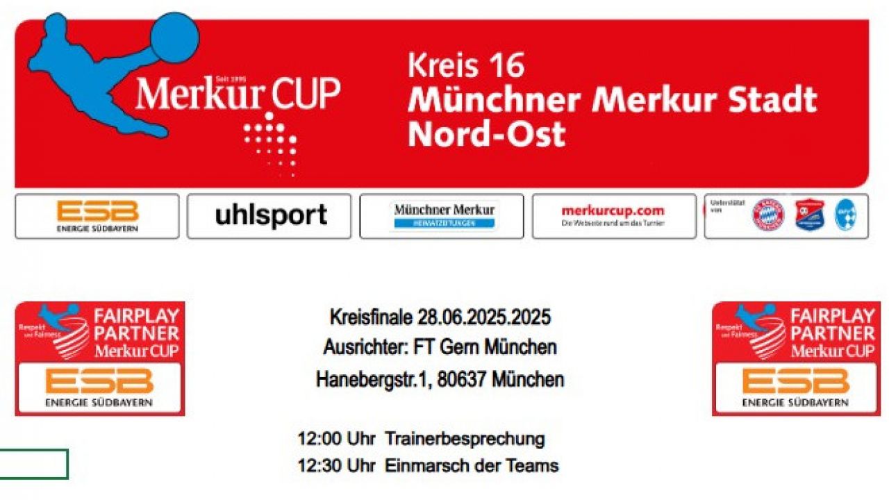 Merkur Cup Kreisfinale am Gerner