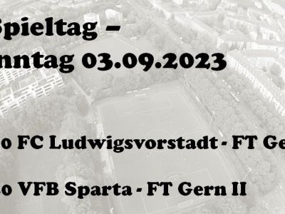 3. Spieltag Herren. Zweimal auswärts am Sonntag.