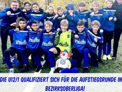 Auch die U12/1 schafft die BOL Quali! Super!