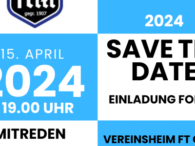 Kreuz im Kalender! Die Mitgliederversammlung 2024 ist terminiert!