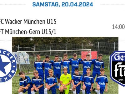 Unterstützt unsere U15 - Baupokal Halbfinale gegen die Blausterne