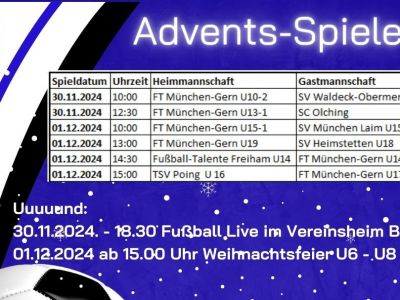 Wochenende im Advent
