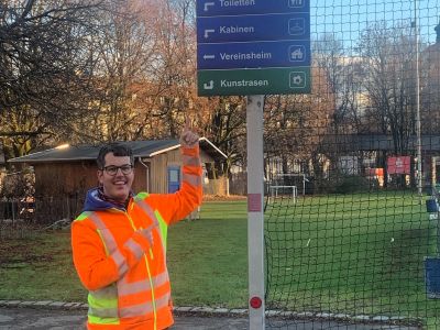 Da gehts lang - wir sorgen für Orientierung!