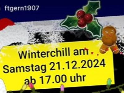 Auf gehts - holt euch entspannte Regeneration beim ersten Gerner Winterchill!